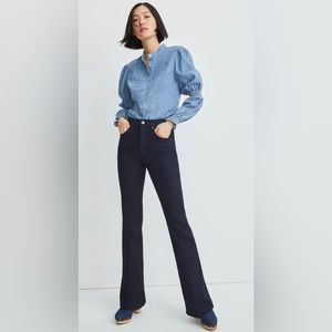 NWT Veronica Beard Beverly skinny-flare - size 30 - indigo